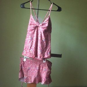 SWIM SYSTEMS- tankini & skirted bottom